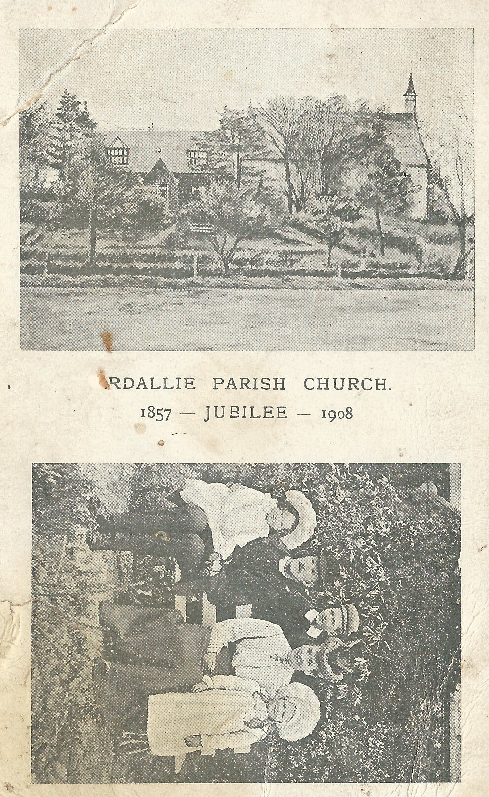 Rev Couttes and Ardallie Manse